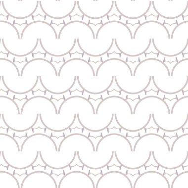 Geometrik süslemeli vektör deseni. Kusursuz tasarım dokusu.