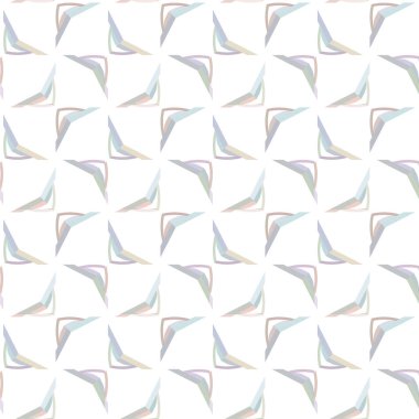 Geometrik süslemeli vektör deseni. Kusursuz tasarım dokusu