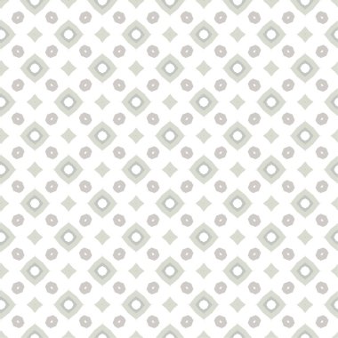 Geometrik yinelenen süs vektör deseni. Pastel tonları olan kusursuz tasarım dokusu