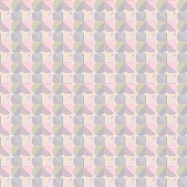 Geometrik süslemeli vektör deseni. Kusursuz tasarım dokusu