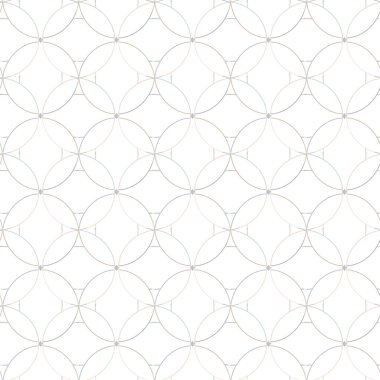 Soyut geometrik şekilli kusursuz desen