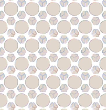 Soyut geometrik şekilli kusursuz desen