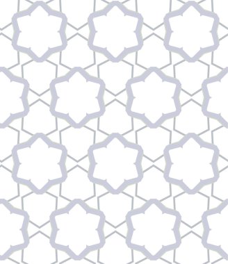 Geometrik süslemeli vektör deseni. Kusursuz tasarım dokusu