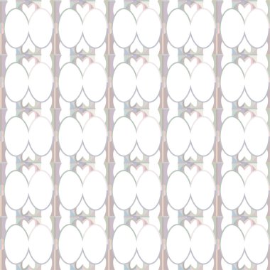 Geometrik süslemeli vektör deseni. Kusursuz tasarım dokusu