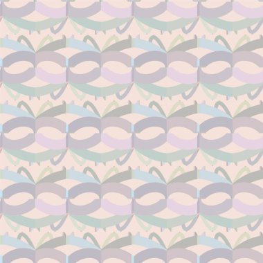 Geometrik süslemeli vektör deseni. Kusursuz tasarım dokusu 