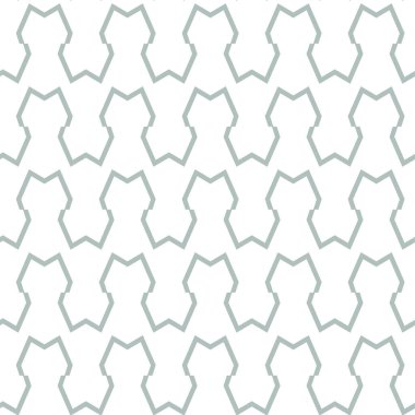 Geometrik süslemeli vektör deseni. Kusursuz tasarım dokusu.