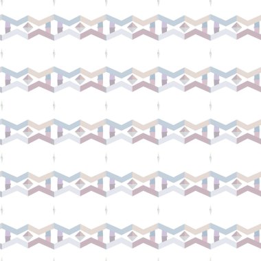 Geometrik süslemeli vektör deseni. Kusursuz tasarım dokusu.