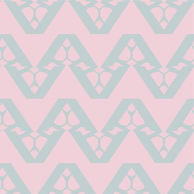 Geometrik süslemeli vektör deseni. Kusursuz tasarım dokusu.