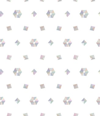 Geometrik süslemeli vektör deseni. Kusursuz tasarım dokusu 