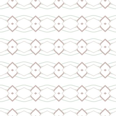 Geometrik süslemeli vektör deseni. Kusursuz tasarım dokusu.