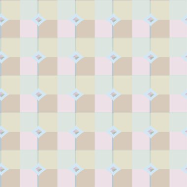 Geometrik süslemeli kusursuz desen. vektör illüstrasyonu