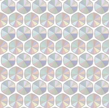 Soyut geometrik şekilli kusursuz desen