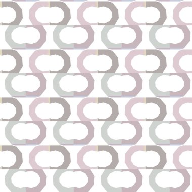 Geometrik süslemeli kusursuz desen. vektör illüstrasyonu