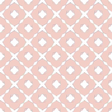 Geometrik süslemeli vektör deseni. Kusursuz tasarım dokusu 