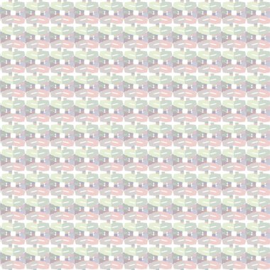 Geometrik süslemeli vektör deseni. Kusursuz tasarım dokusu