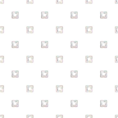 Geometrik süslemeli vektör deseni. Kusursuz tasarım dokusu.