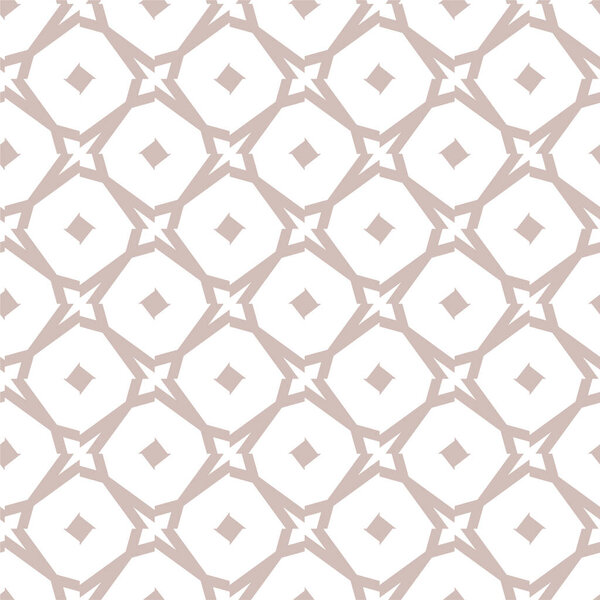 Geometric ornamental vector pattern. Seamless design texture