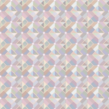 Geometrik süslemeli kusursuz desen. vektör illüstrasyonu