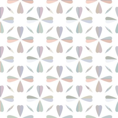 Geometrik süslemeli vektör deseni. Kusursuz tasarım dokusu 