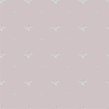 Geometrik yinelenen süs vektör deseni. Pastel tonları olan kusursuz tasarım dokusu