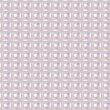 Geometrik yinelenen süs vektör deseni. Pastel tonları olan kusursuz tasarım dokusu