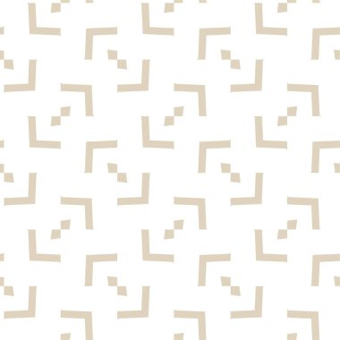 Geometrik yinelenen süs vektör deseni. Pastel tonları olan kusursuz tasarım dokusu