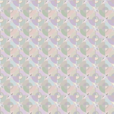 Geometrik süslemeli vektör deseni. Kusursuz tasarım dokusu 