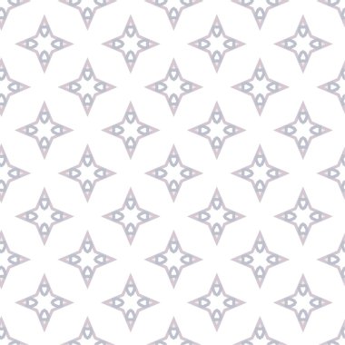 Geometrik yinelenen süs vektör deseni. Pastel tonları olan kusursuz tasarım dokusu