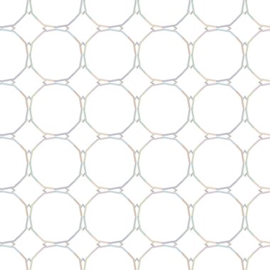 Geometrik yinelenen süs vektör deseni. Pastel tonları olan kusursuz tasarım dokusu