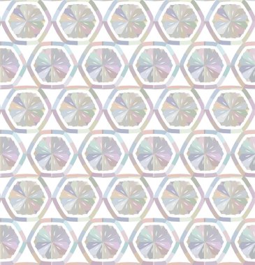 Geometrik süslemeli vektör deseni. Kusursuz tasarım dokusu.