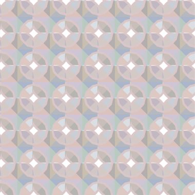 Soyut geometrik şekilli kusursuz desen
