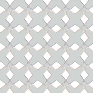 Geometrik süslemeli vektör deseni. Kusursuz tasarım dokusu