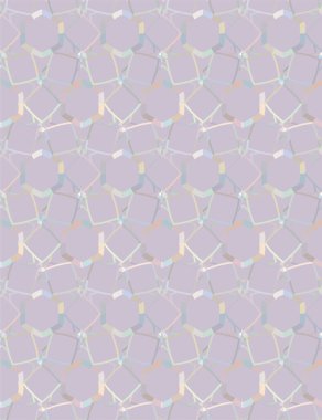 Geometrik süslemeli vektör deseni. Kusursuz tasarım dokusu.