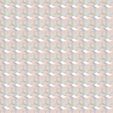 Geometrik süslemeli vektör deseni. Kusursuz tasarım dokusu