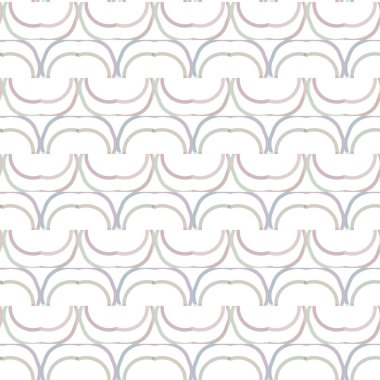 Geometrik süslemeli kusursuz desen. vektör illüstrasyonu