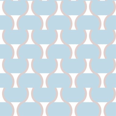 Geometrik süslemeli vektör deseni. Kusursuz tasarım dokusu 