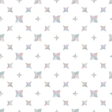 Soyut geometrik şekilli kusursuz desen