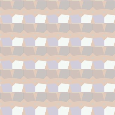 Geometrik süslemeli vektör deseni. Kusursuz tasarım dokusu 