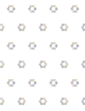 Geometrik süslemeli vektör deseni. Kusursuz tasarım dokusu