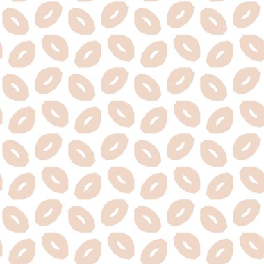 Geometrik yinelenen süs vektör deseni. Pastel tonları olan kusursuz tasarım dokusu