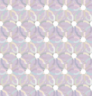 Geometrik süslemeli vektör deseni. Kusursuz tasarım dokusu.