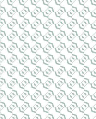 Geometrik süslemeli vektör deseni. Kusursuz tasarım dokusu