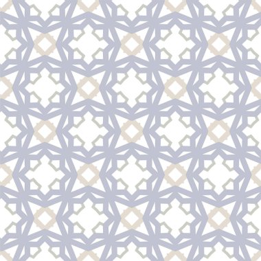 Geometrik yinelenen süs vektör deseni. Pastel tonları olan kusursuz tasarım dokusu