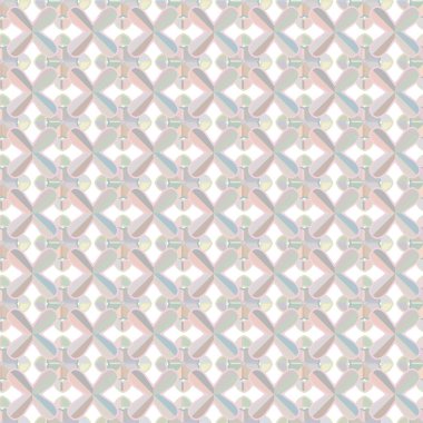 Geometrik süslemeli vektör deseni. Kusursuz tasarım dokusu.