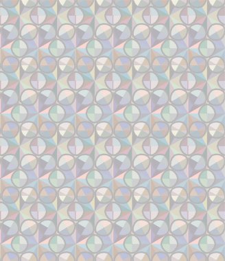Geometrik süslemeli vektör deseni. Kusursuz tasarım dokusu 