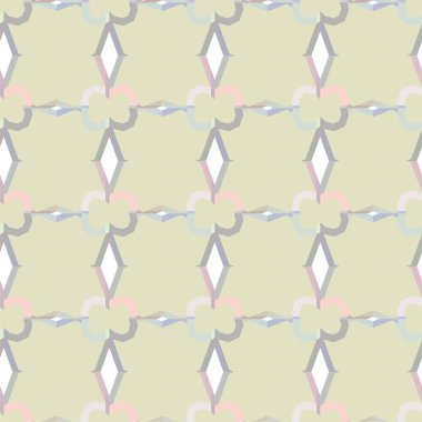 Geometrik süslemeli vektör deseni. Kusursuz tasarım dokusu.