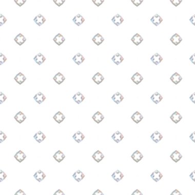 Geometrik süslemeli kusursuz desen. vektör illüstrasyonu