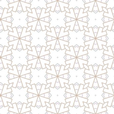 Geometrik süslemeli vektör deseni. Kusursuz tasarım dokusu.