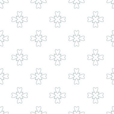 Soyut geometrik şekilli kusursuz desen