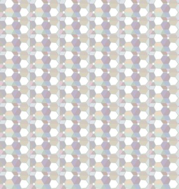 Soyut geometrik şekilli kusursuz desen